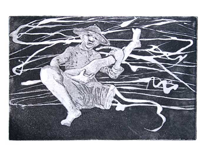 'I think I've lost my leg'